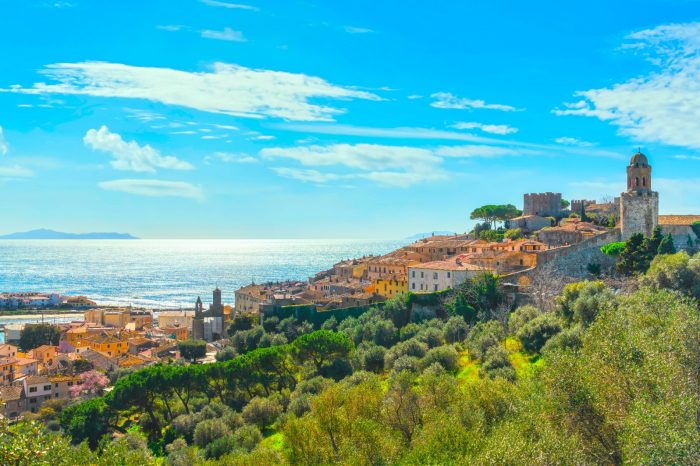 Panorama di Castiglione della Pescaia